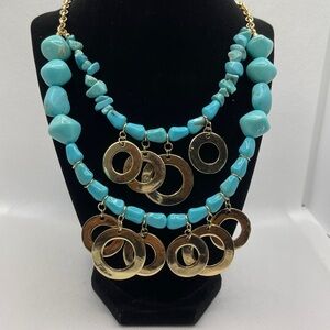 HALF PRICE SALE STATEMENT NECKLACE, GIFT FOR HER , AFRICAN NECKLACE